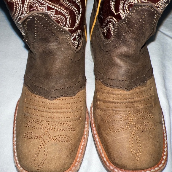 TODDLER COWBOY BOOTS WITH MATCHING BELT - Picture 3 of 14